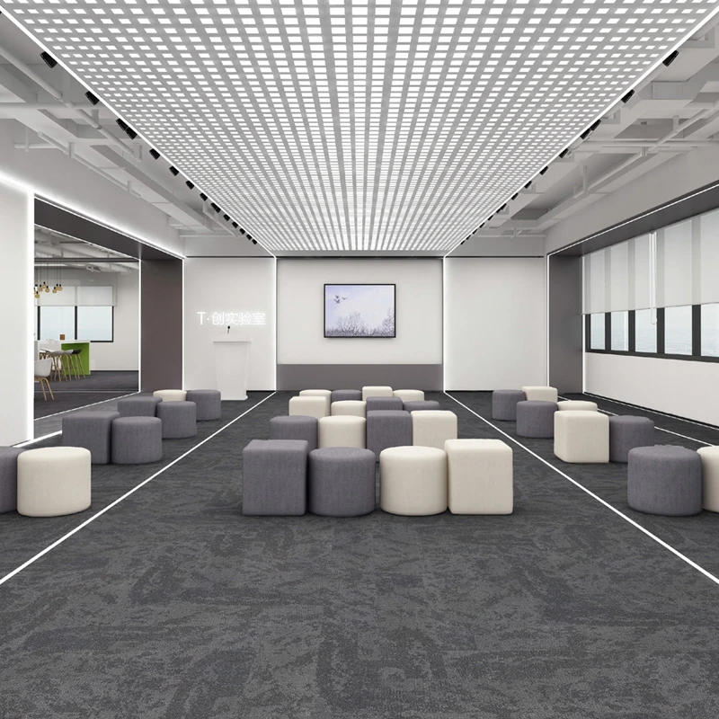 Easycarpeter LAGOM193 Nylon Printed Floor Carpet For Hotel Lobby