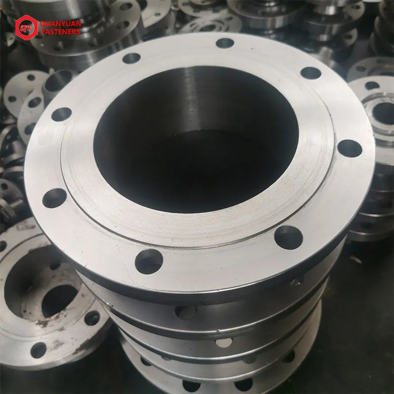 Stainless Steel High Pressure Flat Welding Flange With Neck Socket Welding Flange for Pipeline