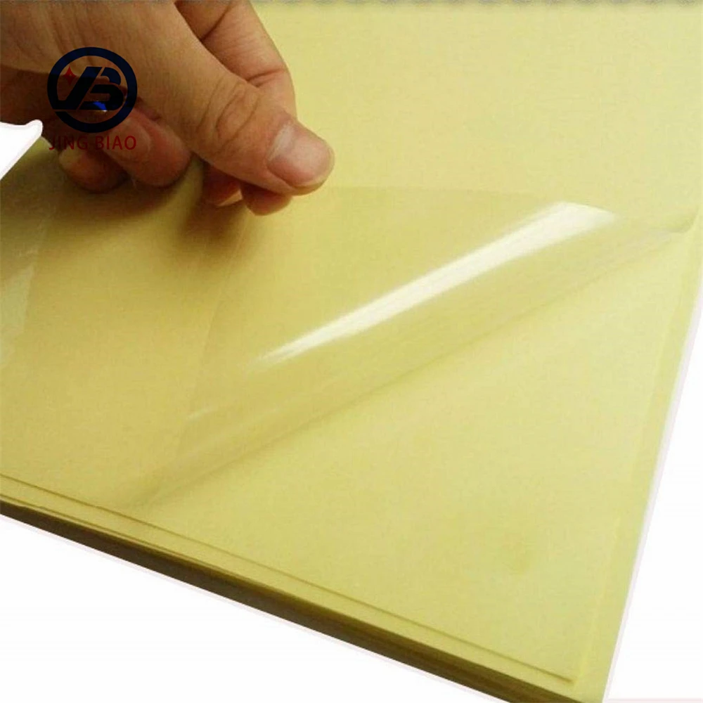 China Suppliers Self Adhesive Sticker Paper Roll A4 Size Sticker Paper 70gsm White With High Quality