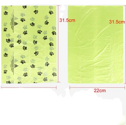 Hot Custom Eco-Friendly Bio Degradable Dog Cornstarch Eco Friendly Compostable Biodegradable Poop Bags For Pet Poop ( PD08)