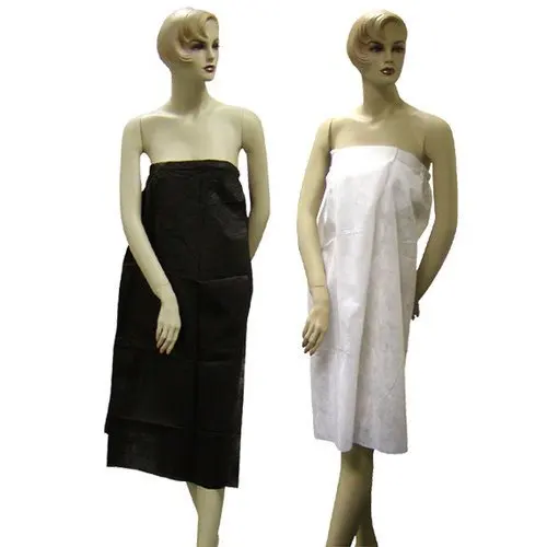 Spa Salon Massage Gown Disposable Women SPA Wraps Robe Bathrobe Bath Shower Cover Dressing Gown