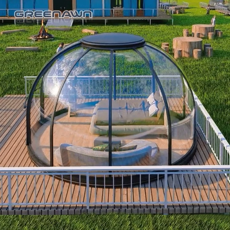 Starry Sky Cabin House PC Home Dome Transparent Bubble Dome Tent For Dining House/Cafe/ Resorts/ Villas/ Camping