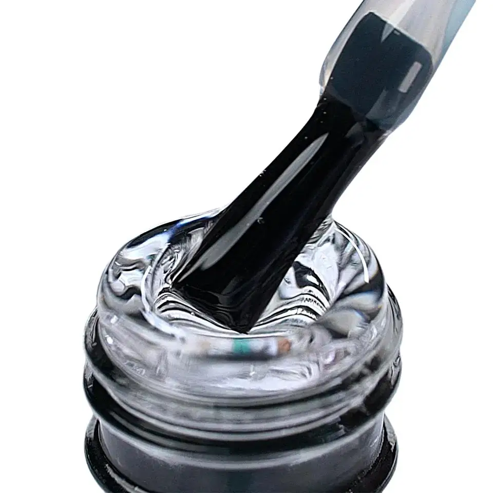 Pebeo Private Label Long-Lasting UV Top Coat Base Coat High Glossy Shiny Non-Yellow Nail Polish Resin LED No Wipe Required PJ-8