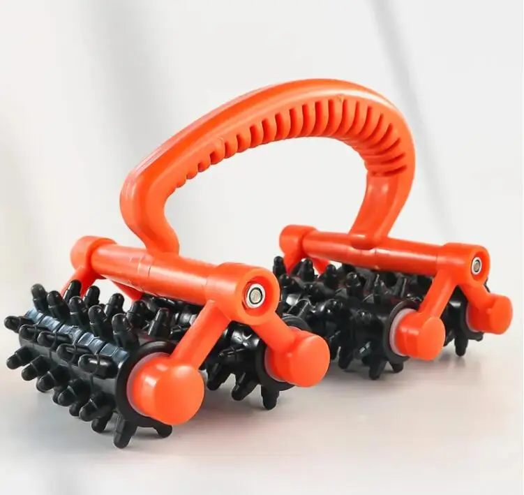 plastic massager with wheel