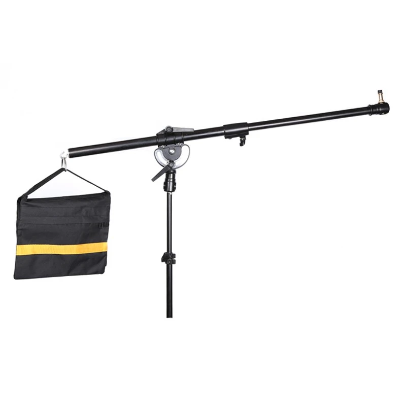 Light stand Nicefoto LS-12 Studio Photo Flash Light Cross Arm Lamp Holder Dome Light Rack Cross Bar
