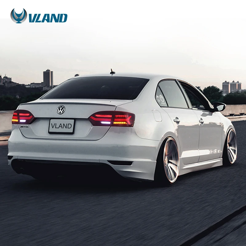 VLAND manufacturer for Jetta Mk6 taillight for 2011-2014 for JETTA LED tail lamp with moving turn signal wholesale price
