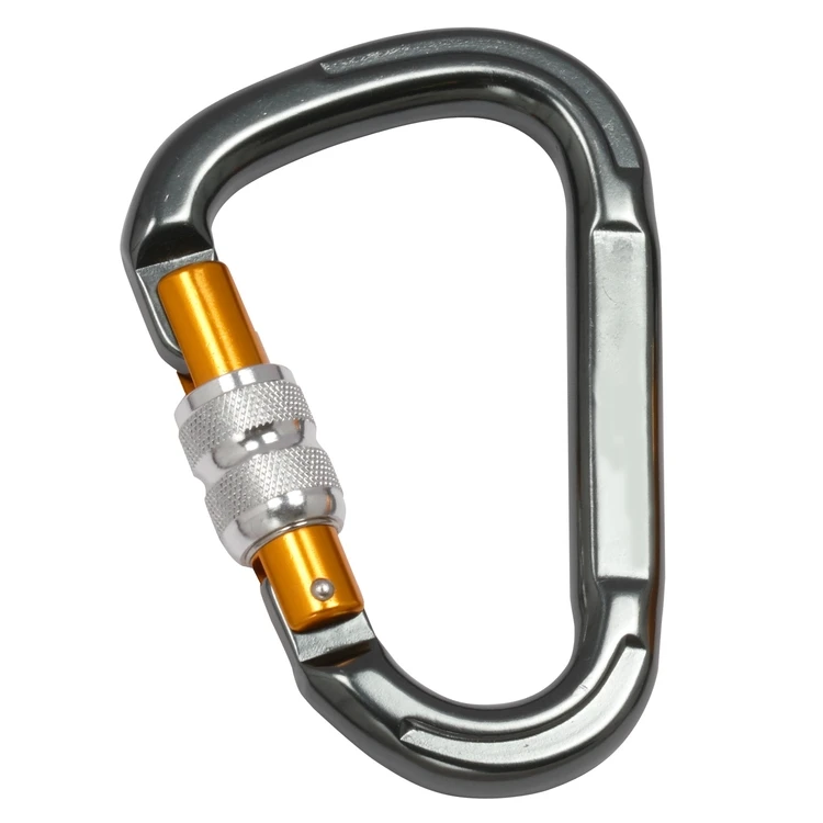 Pear Shaped Aluminum Carabiner