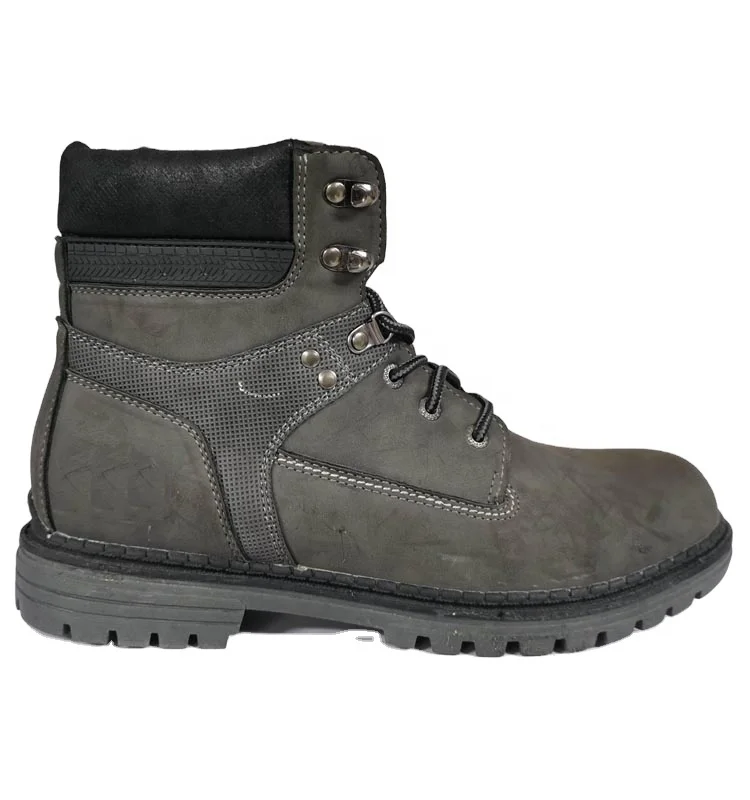 Job boots with leather upper works boots,work shoes for lathes