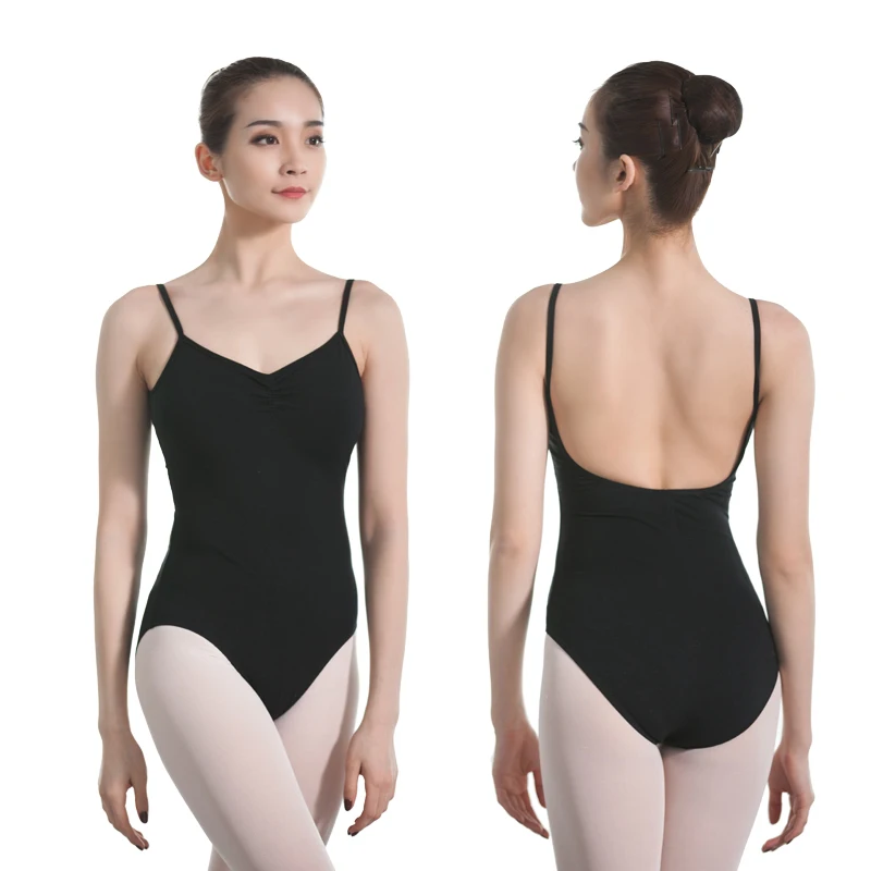 
Women High Cut Ballet Outfit Cotton Spandex Dancewear Training Dance Wear Adult Ballet Leotard 