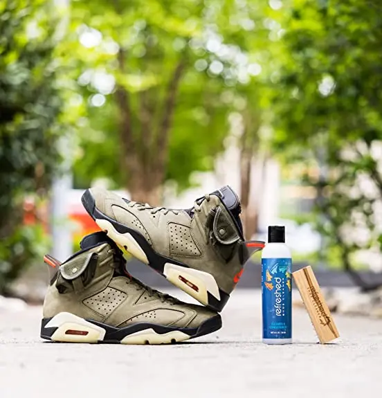 Shoe care kit ceaner and conditioner suede leather canvas nubuck  brush shoe cleaning kit