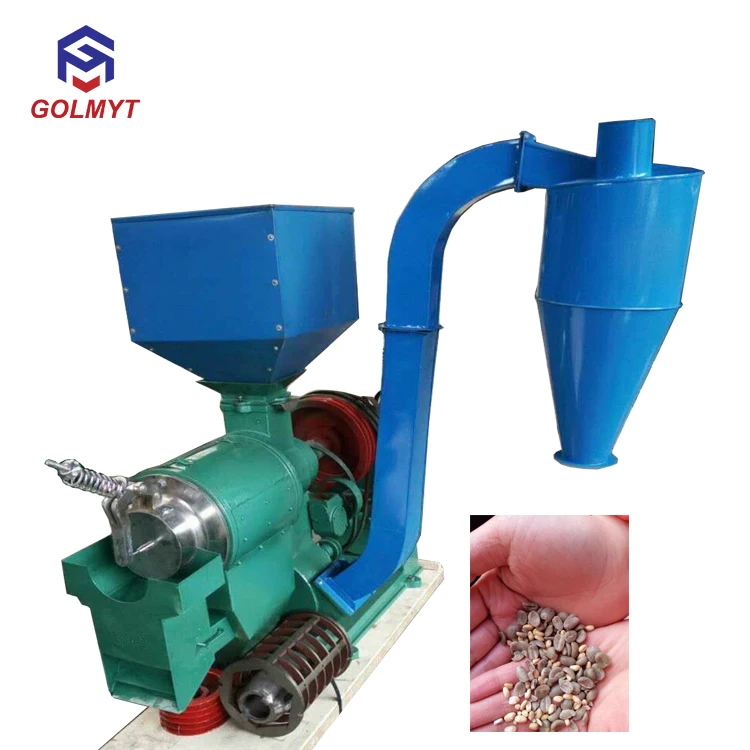 Dry Wheat sheller machine/hot sale coffee husking machine/automatic coffee bean dehuller machine