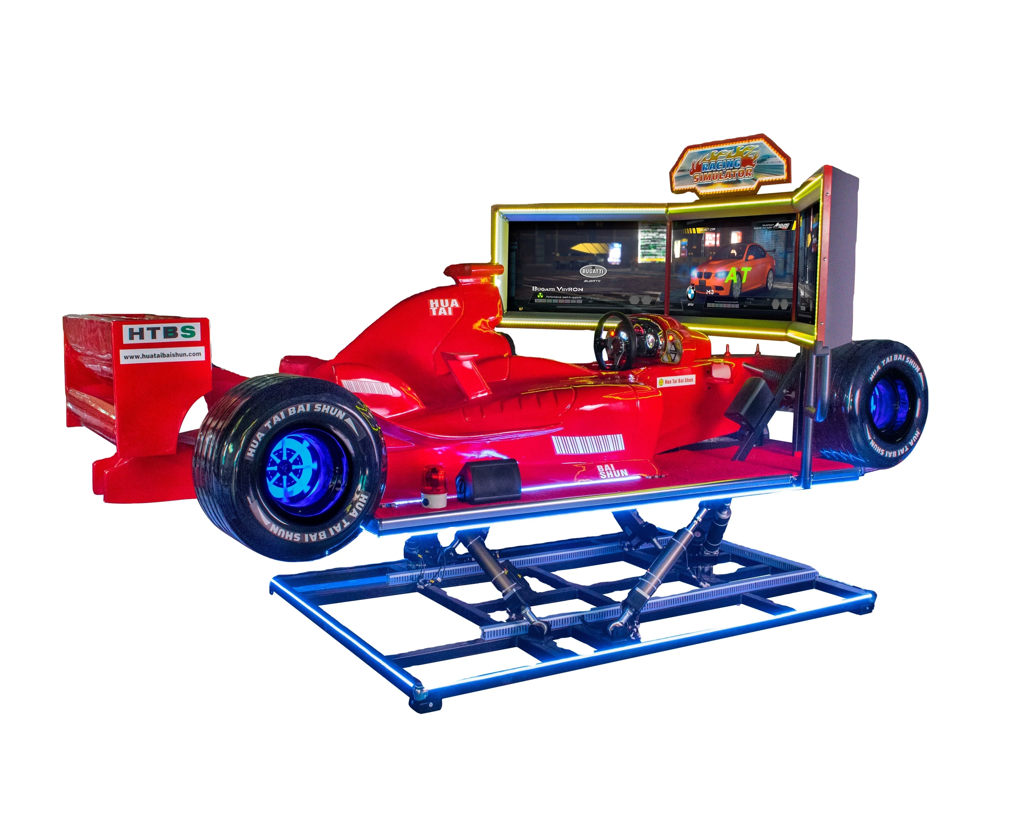 Racing Car Simulation Exciting Game New Appearance Coin Operated Arcade Game Driving car game Equipment