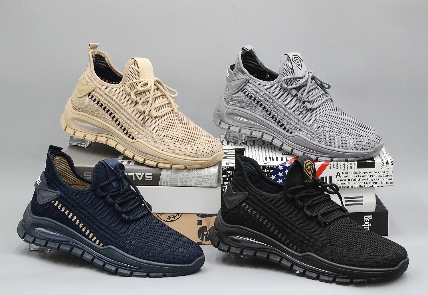 High Quality Custom Brand Reflective Glow Genuine Leather Unisex Tennis Basketball Sports Shoes Running Fashion Sneakers