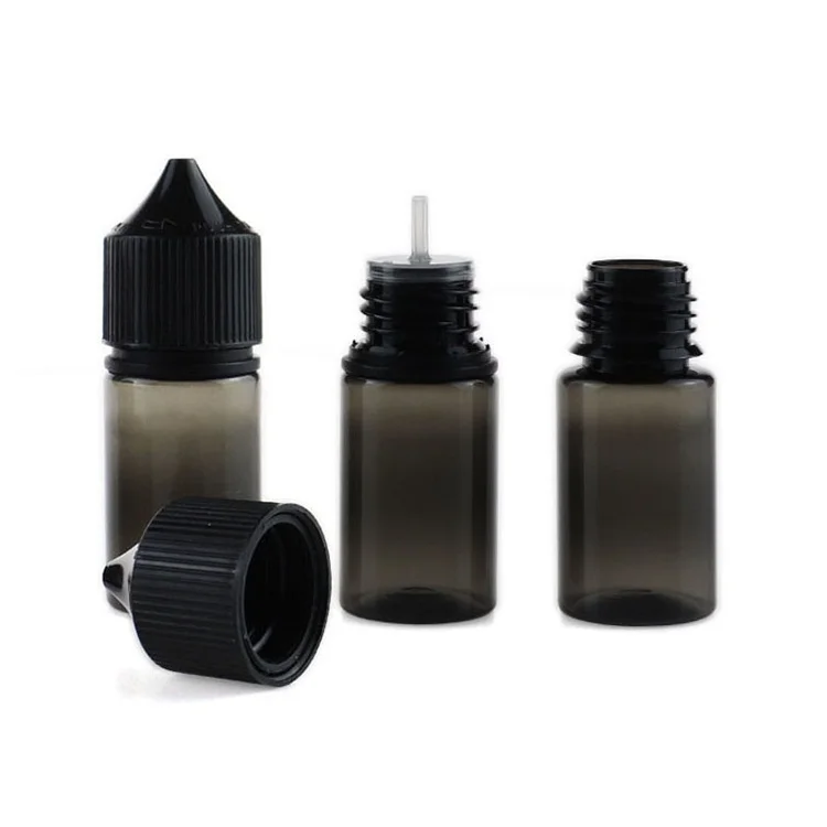 10ml 15ml 30ml 50ml 60ml 100ml 120ml liquid plastic PET dropper bottle juice bottle V3 dropper bottle with child proof cap