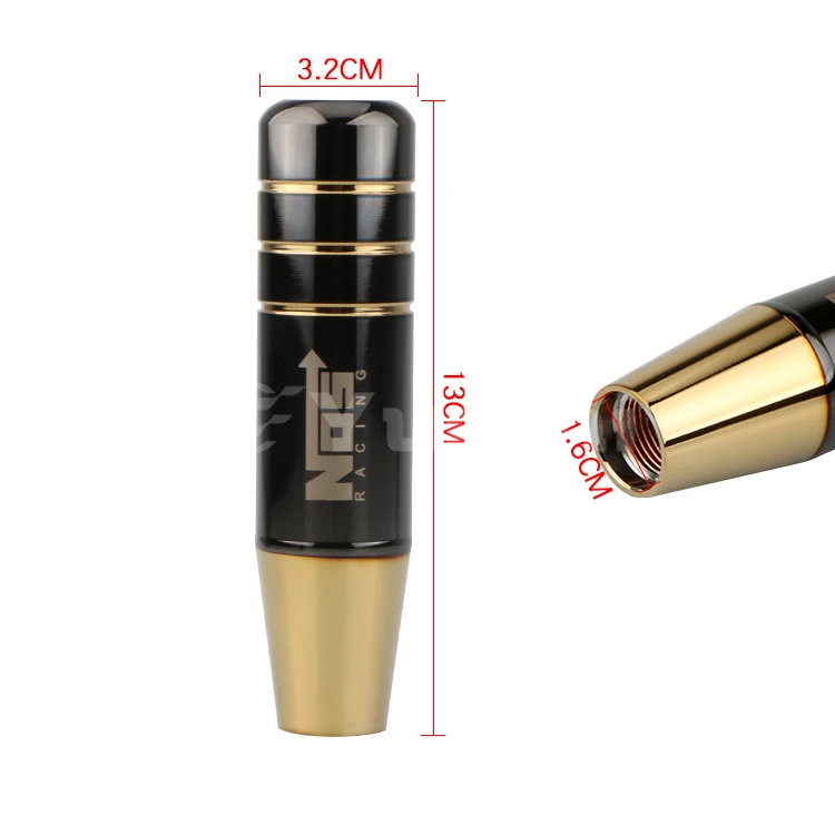 2022 New Design JDM Accessories Universal Burnt Gold Black Shifter Stick Lever Gear knob Aluminum Racing Car Titanium Gear Shift