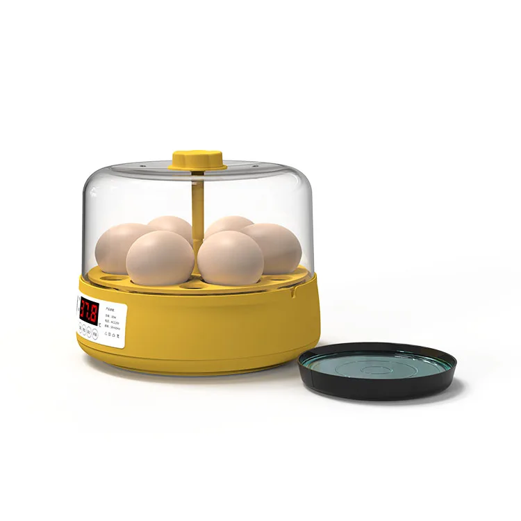Small size mini 6 chicken eggs capacity hatching incubator automatic for school education