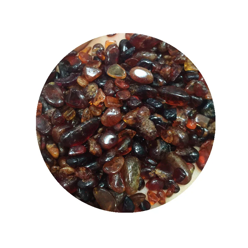 Wholesale Natural Healing Orange Garnet Gravel Gemstone Pebble Crystal Tumbled Stone For Gift