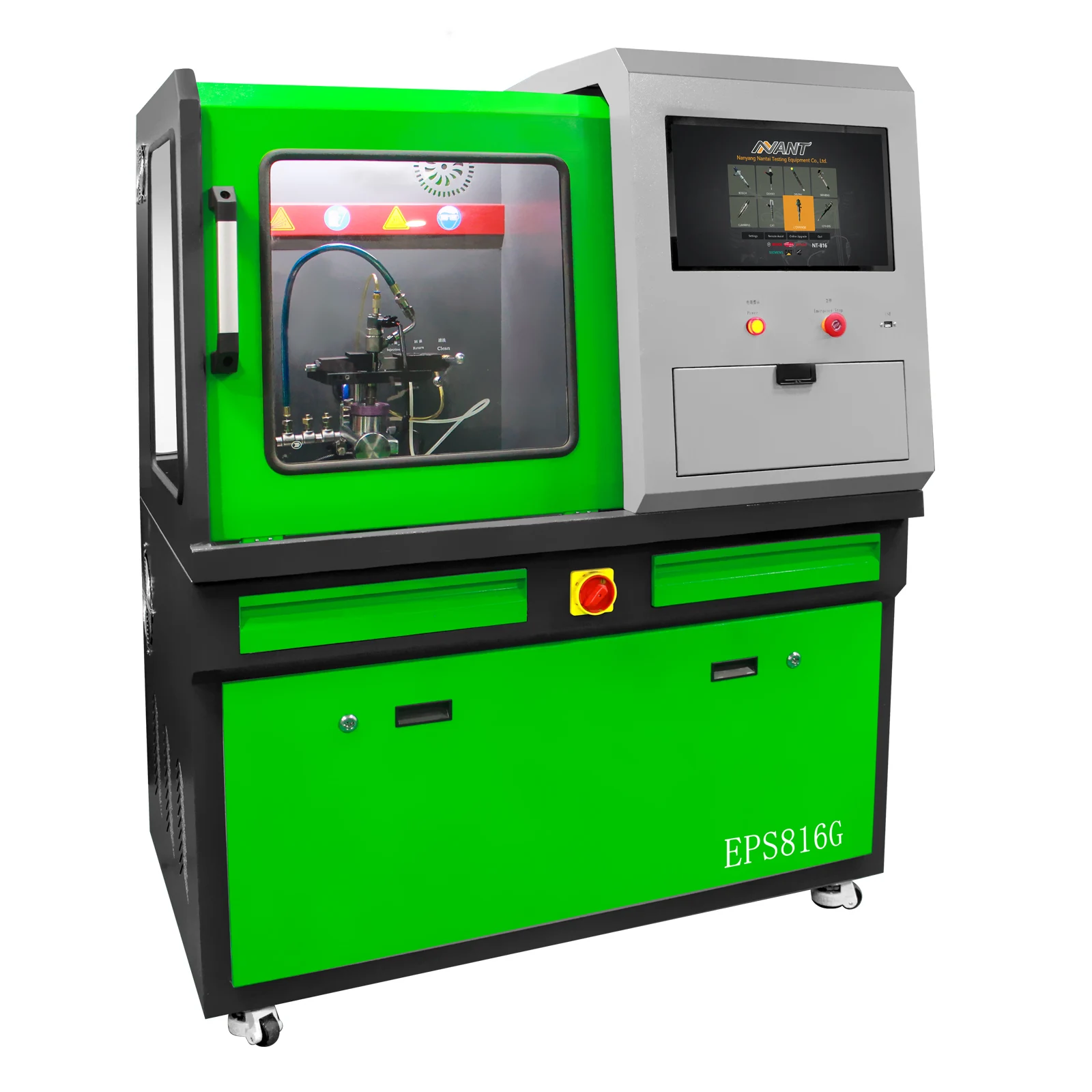 Upgrade NEW CRI EPS-816G common rail injector test bench with testing for common rail injector and piezo injector