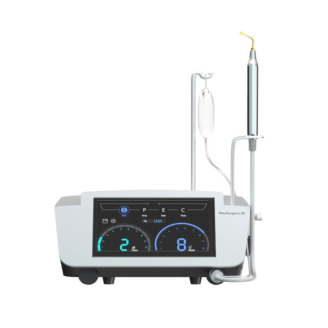 New trends dental equipment 7 inch HD color touch screen ultrasonic piezo bone surgery unit with 5 functions