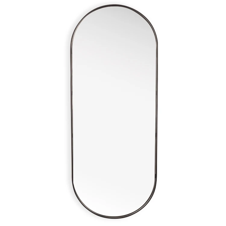 
HOFINE customized wholesale selling the new home decoration black minimalist Metal Wall Mirror Frame 