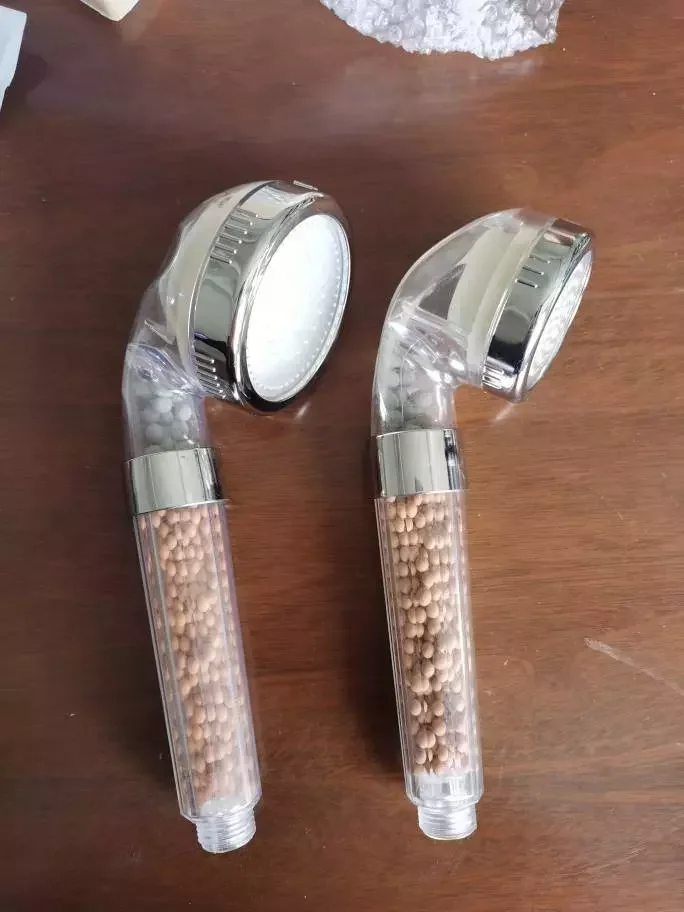 abs plastic bath LED 7 color Large Sprinkler Negative Ions Vitamin C Handheld shower