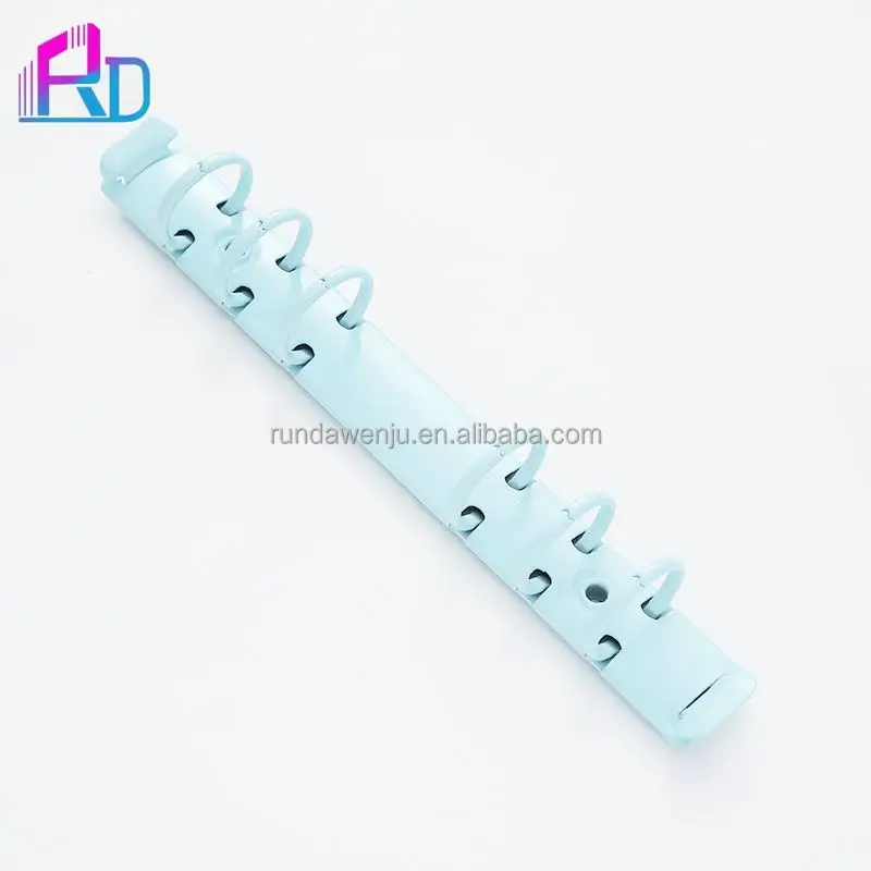 Hot high quality Macaron color A6 3 ring binder clip stationery accessories