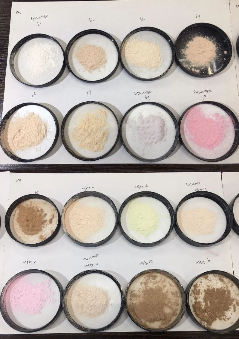Makeup Manufacturers Face Foundation Powder Private Label Setting Powder Foundation for black women