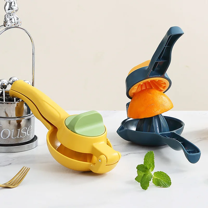 Manual Metal Fruit Juicer Citrus Lemon Squeezer Customized Portable Lemon Squeezer Hand Press Manual Juicer