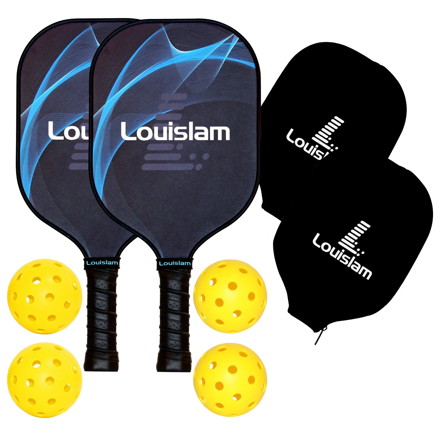 USAPA Approved Professional Polymer Pickleball Paddle Graphite in 11mm Thick