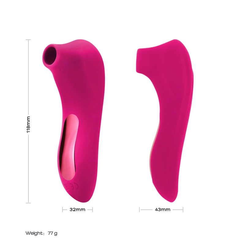 
Clitoral Sucking Vibrator G Spot Vibrator Waterproof Rechargeable Nipple Suction Stimulator 7 Modes Oral Sex Toy 