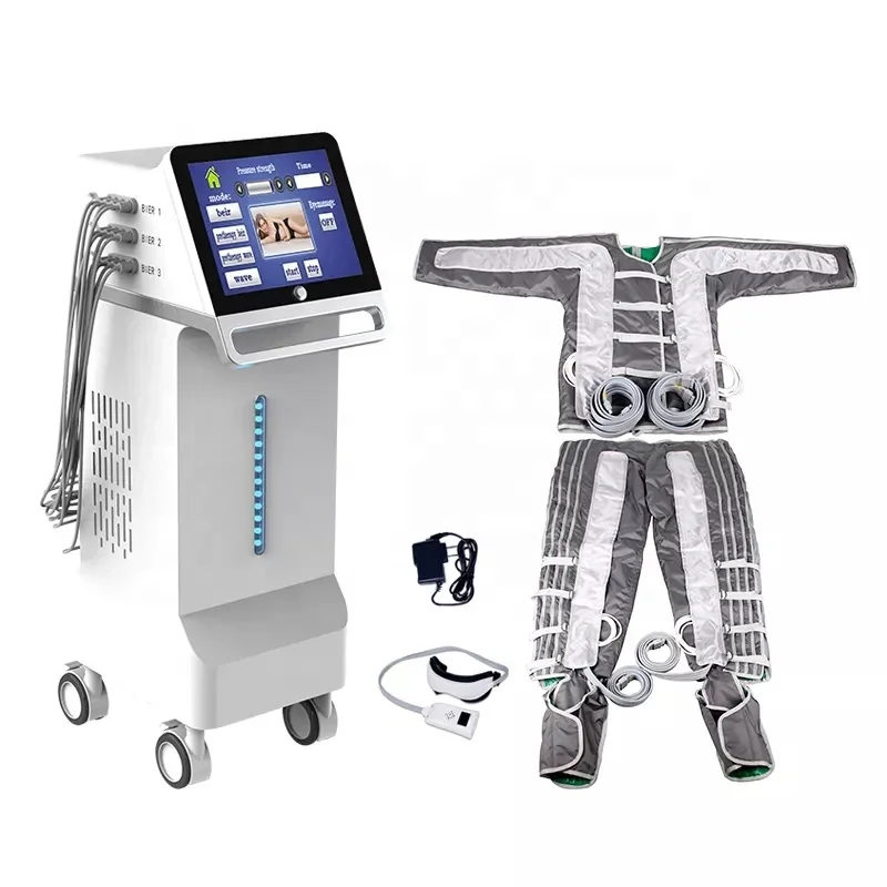 Hot Pressotherapy Suit Air Leg Massager Pressure Therapy Machine Far Infrared Pressotherapy Suit