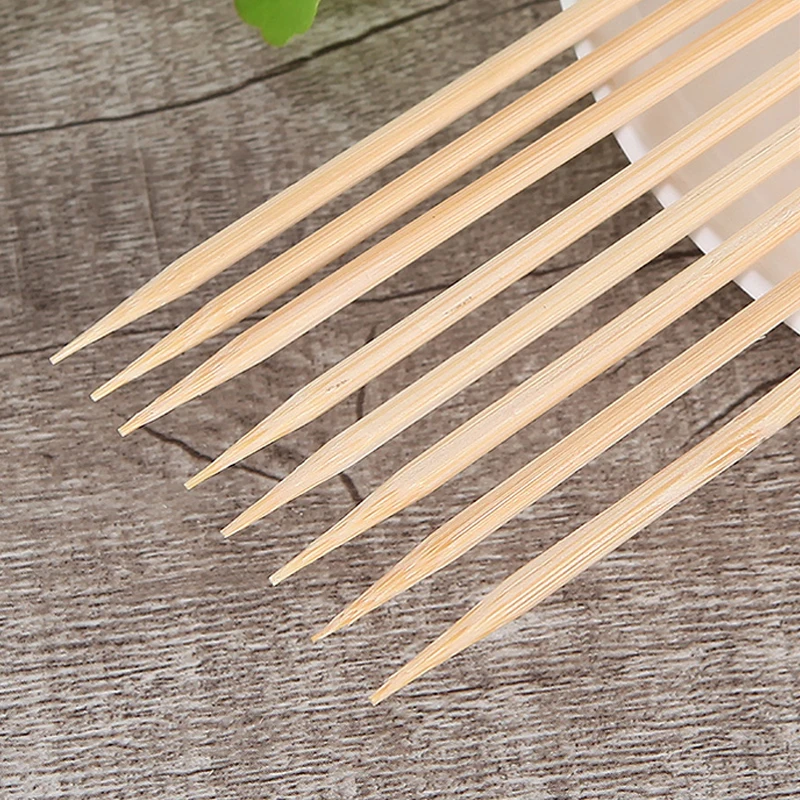 Barbecue bamboo sticks for barbecue large bamboo paddle teppo bbq wood stick skewer long 40 cm hot dog bamboo barbecue sticks