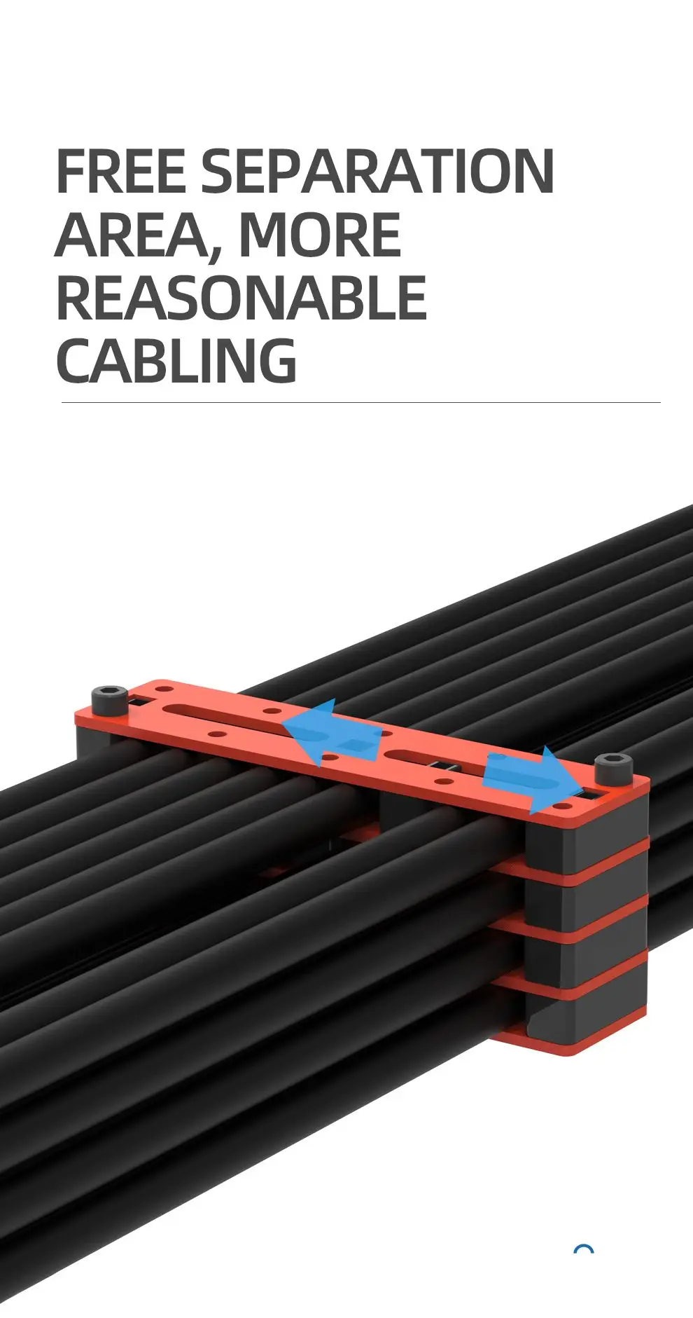 8mm steel cable buckle power cable management cable fixer wire clamp8(1)