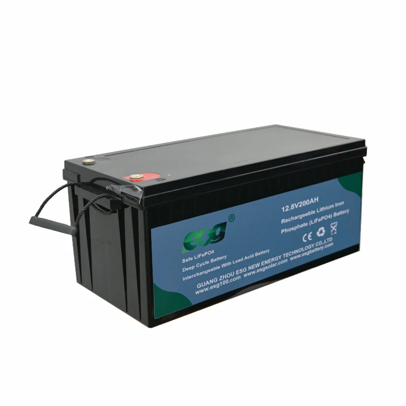 ESG Lifepo4 BMS ионно-литиевая аккумуляторная батарея 12 8 v 25 6 V 100ah 120ah 150ah 200ah 300ah 12В литиевая
