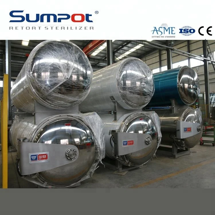 India cold brew coffee water immersion retort sterilization industrial machine