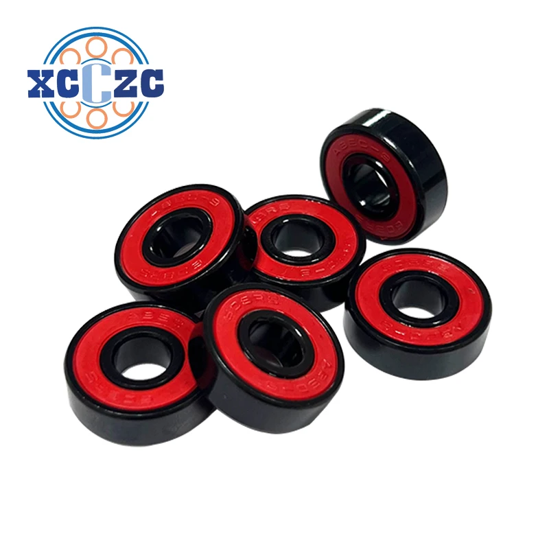 China Manufacturer Wholesale Custom Printed Abec 9 Precision 608-2rs Ceramic Skateboard manufacture bearing