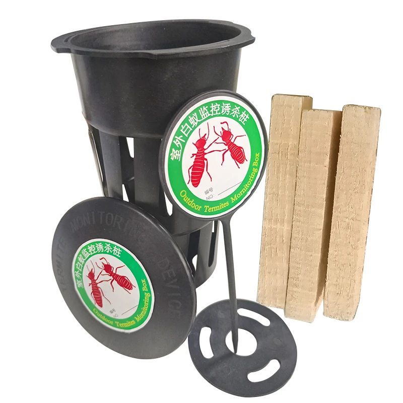 Outdoor termite trap killing and prevent Termite monitoring device Termite lure box