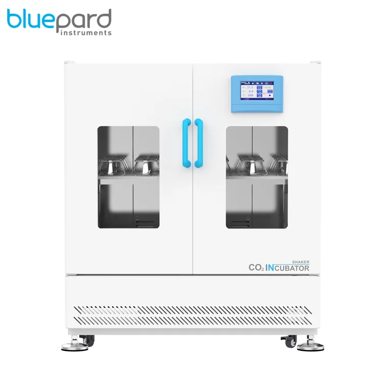 Large microbiology bacterial co2 shaker incubator for cell culture