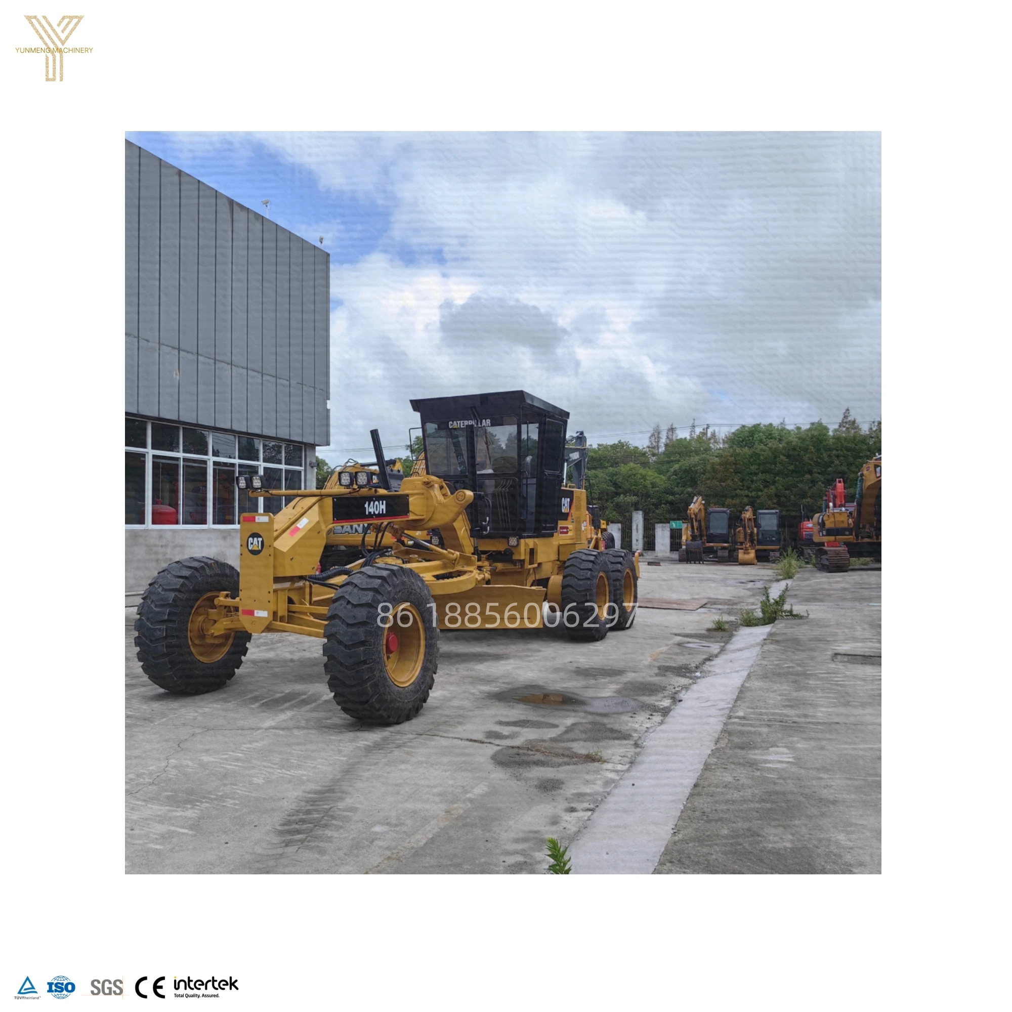 2020 year New Arrivals Used CAT 140H caterpillar Motor Grader Sell CAT 140K Graders Second hand Construction Machinery