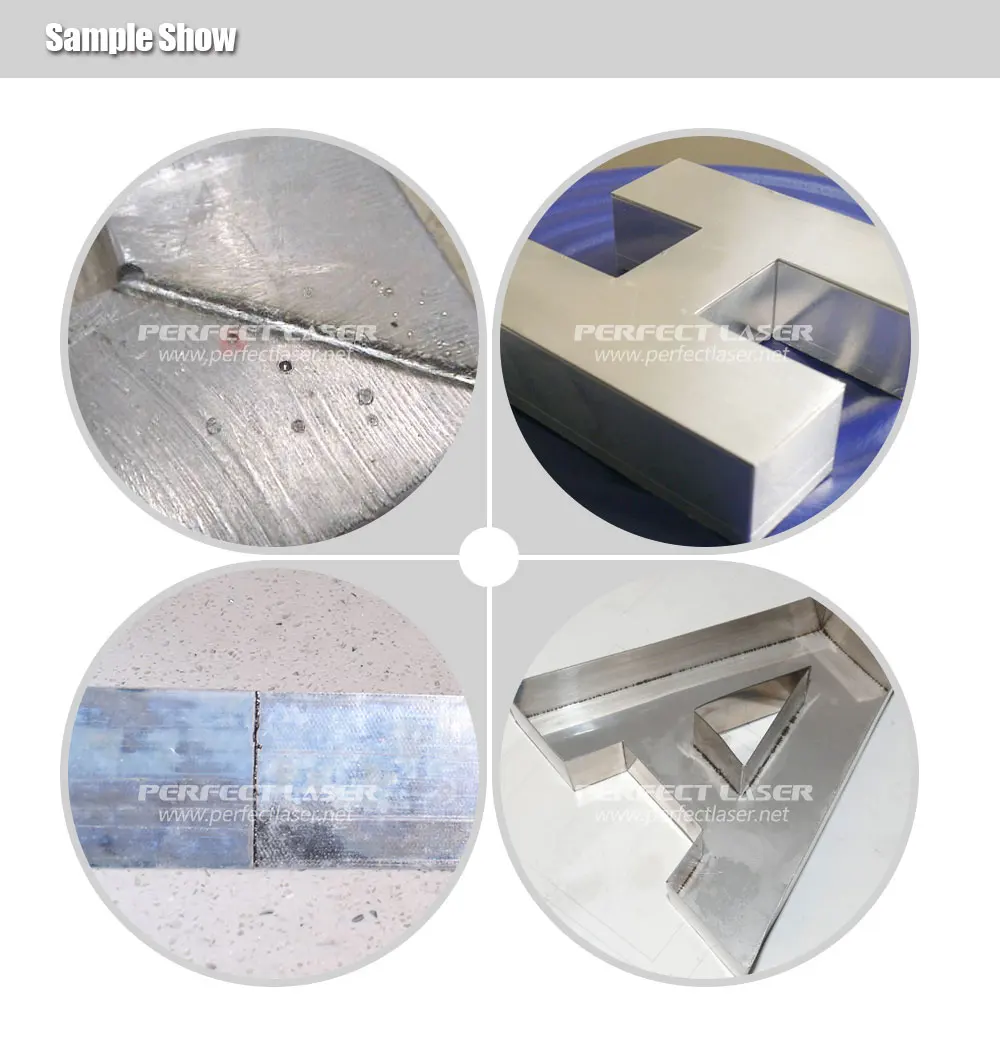 High Precision Fiber Laser Welders Portable Hand Held Laser Welding Machine Smooth Surface 1000W Fiber Laser