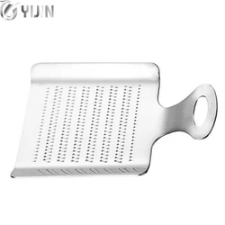 Kitchen tool shovel shaped fruit vegetable garlic ginger mini food grater 430 stainless steel grater
