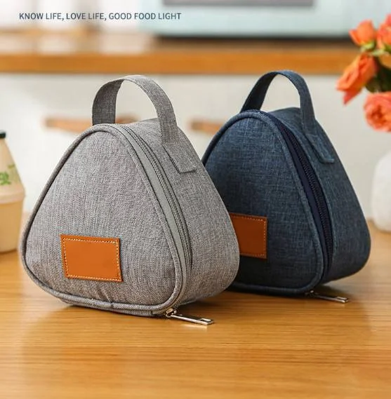 Breakfast Insulated Thermal Bags Portable Triangle Picnic Food Container Lunch Bag Cooler Bag