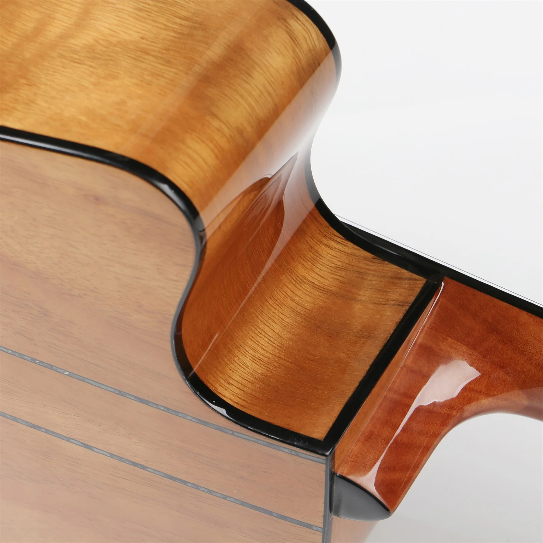 Chinese guitar supplier supply 41 inch Dreadnought cutaway high glossy acoustic guitar for wholesale