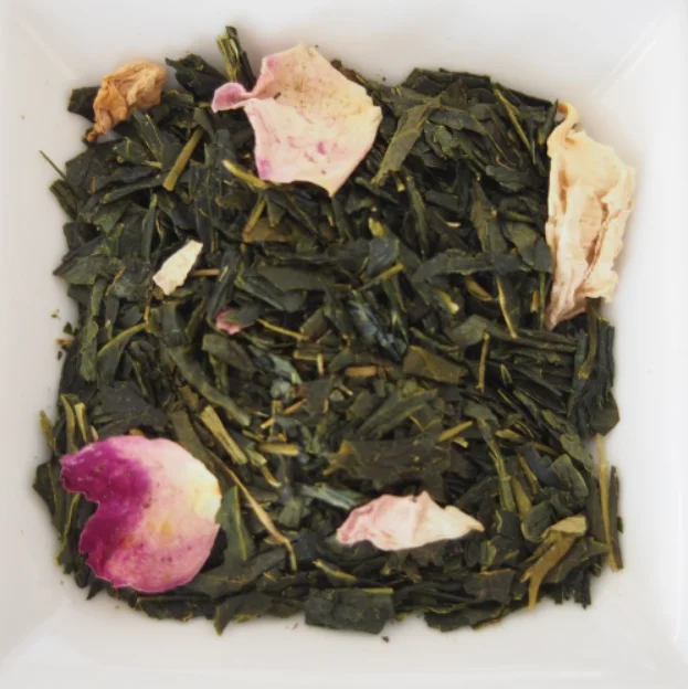 Classic Japanese sweet weight loss green tea bags loose tea leaf