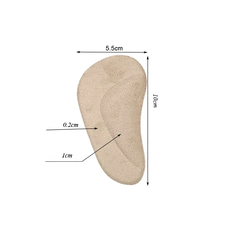 Plantar Fasciitis Arch Support Shoe Insoles Thicken Gel Arch Pads for Flat Feet Self-Adhesive Arch Cushion Inserts for Men&Women