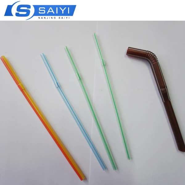 High Speed  8mm 10mm 12mm flexible U shape straw making machine for PP PLA straws