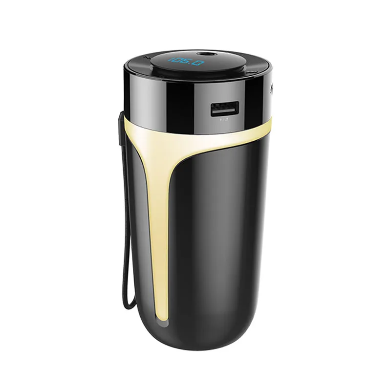 New Car Air Humidifier BT 5.0 SQ MP3 Aromatherapy Diffuser Ultrasonic Essential Oil Aroma Diffuser with LED Night Light