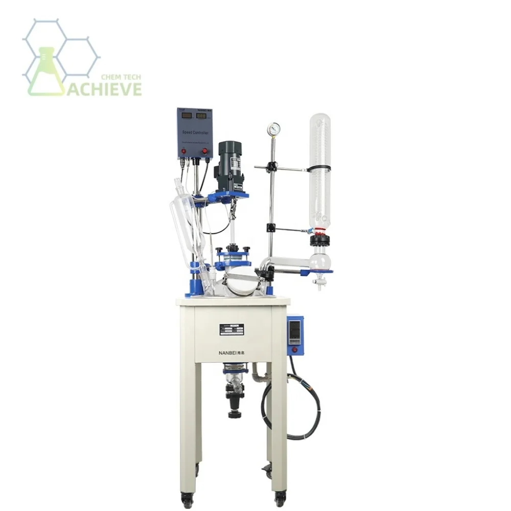 Chemical laboratory chemical reactor prices glass reactor glass reactor 100 liter