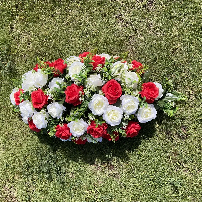 Wholesale Prices 43 Head Imperial Concubine Dragon Boat Big Table Centerpiece Artificial Flowers