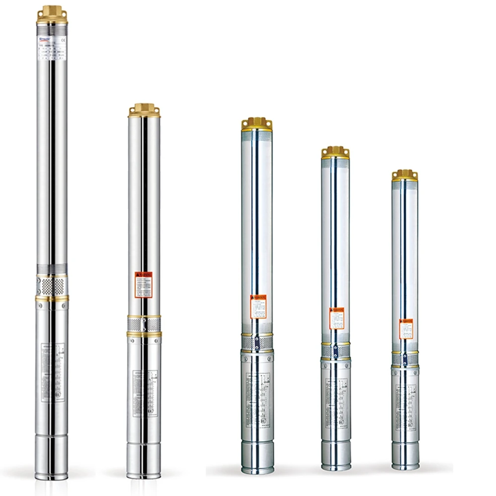 1 Inch 3hp Deep Well Submersible 2hp water Pump Price 2 Inch Diameter Multistage Centrifugal Agriculture In India